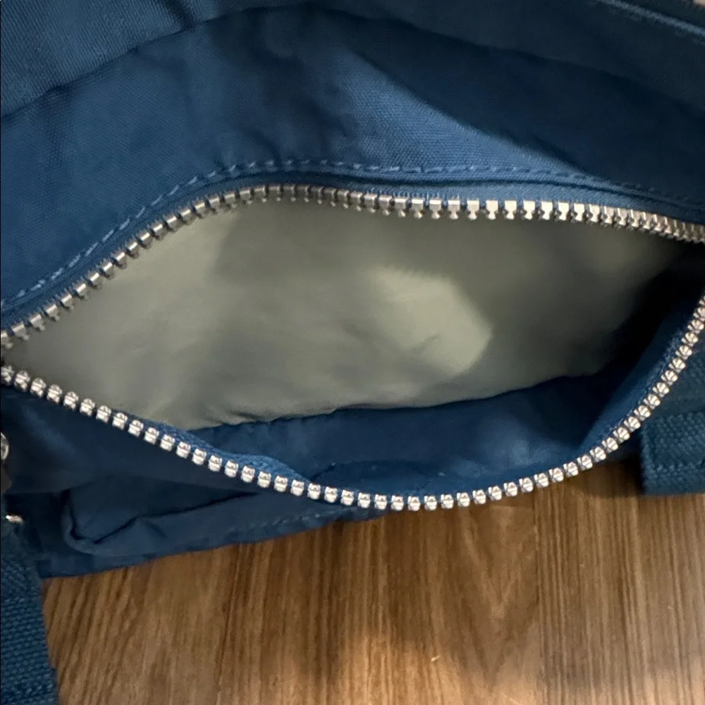 Kipling Gracy Teal Blue Lots of POCKETS Shoulder Crossbody Bag